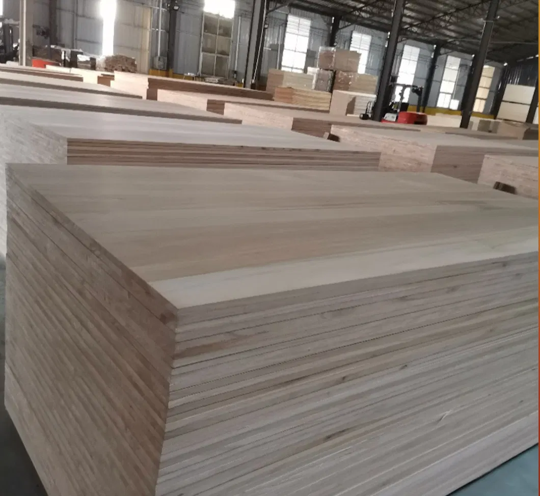 Wholesale Custom Size Paulownia Solid Wood Board Edge Glued Panel for Wooden Craft